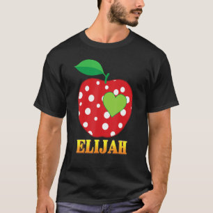 Camiseta Elijah Love Escuela Regreso a la Escuela Niño Estu