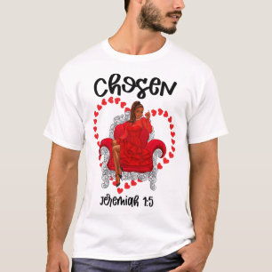 Camiseta Elije Jeremiah 1:5 Día de San Valentín Dios