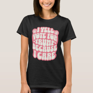 Camiseta Elijo al delincuente divertido Trump patriota repu
