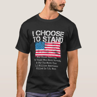 Camiseta Elijo Apoyar La Bandera Estadounidense Usa Anthe