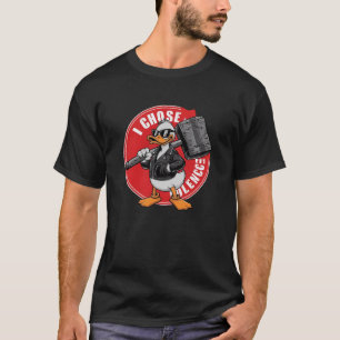 Camiseta Elijo el pato gracioso de la violencia