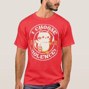 Camiseta Elijo Gato Violento por Tobe Fonseca