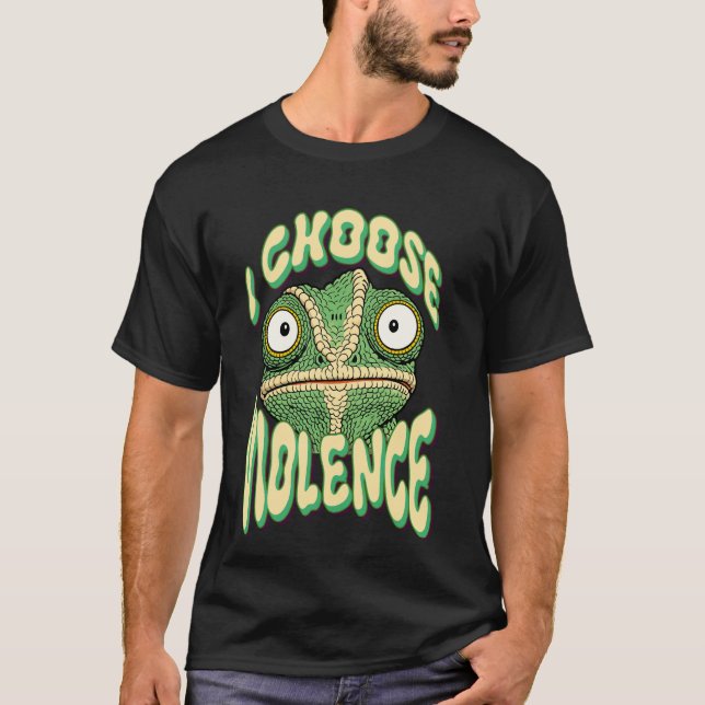 Camiseta Elijo la violencia (Anverso)