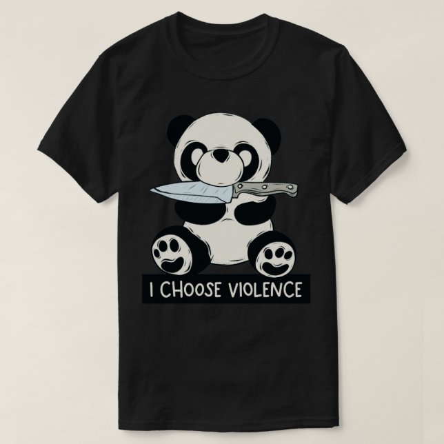 Camiseta Elijo la violencia (Diseño del anverso)