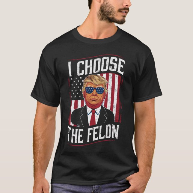 Camiseta Elijo Las Divertidas Elecciones Estadounidenses De (Anverso)