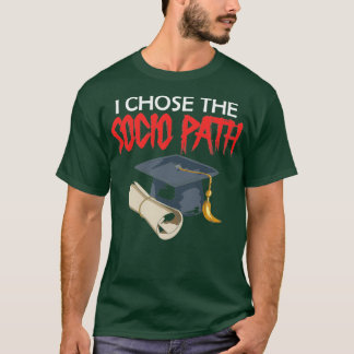 Camiseta Elijo Médica De La Disertación De Socio Path