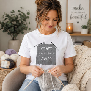 Camiseta Elimina tu estrés de manera divertida