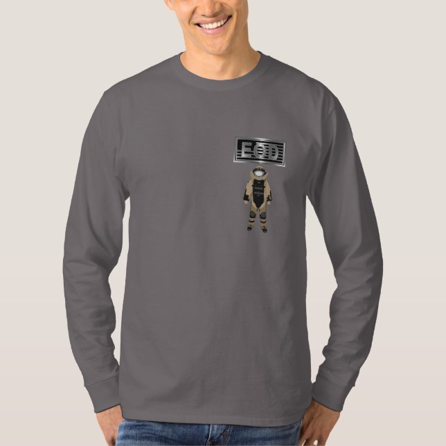 Camiseta Eliminación de Artefactos Explosivos EOD (Anverso)