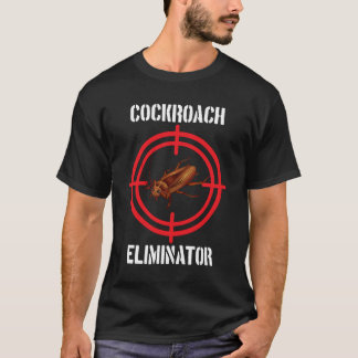 Camiseta Eliminación de cucarachas Control de plagas de cuc