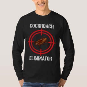 Camiseta Eliminación de cucarachas Control de plagas de cuc