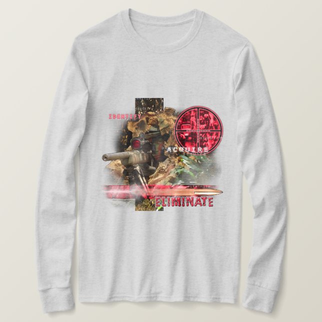 Camiseta Eliminación de la identificación de la adquisición (Anverso del diseño)