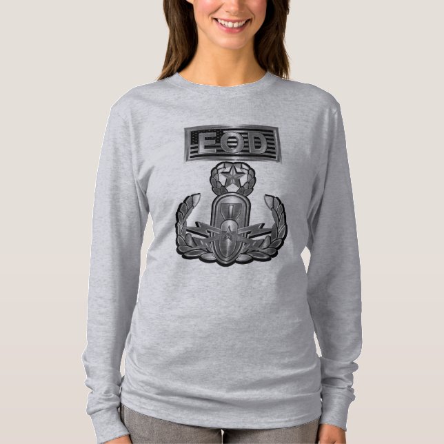 Camiseta Eliminación de Municiones Explosivas EOD (Anverso)