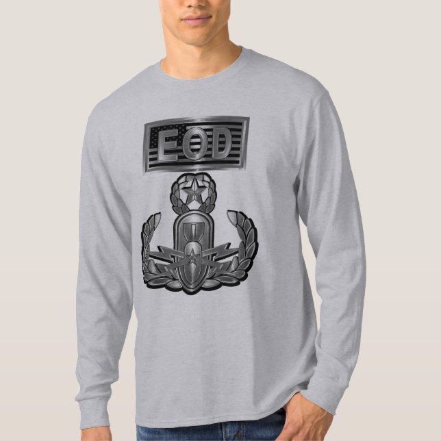 Camiseta Eliminación de Municiones Explosivas EOD (Anverso)