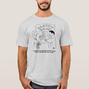 Camiseta Eliminación de Tatuajes en el Tema de Salón de Bel