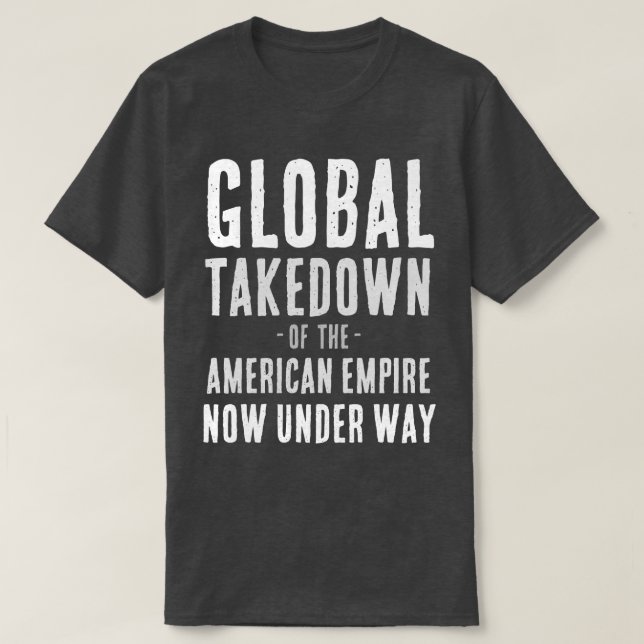 Camiseta Eliminación global (Diseño del anverso)