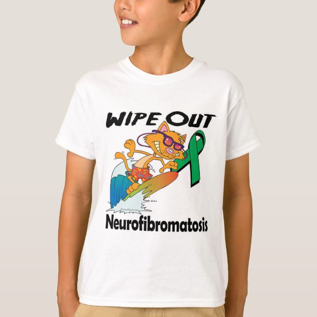 Camiseta Eliminar la neurofibromatosis (Anverso)