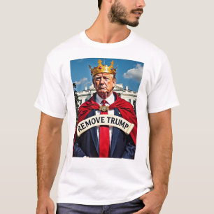 Camiseta Eliminar la sátira política de Trump