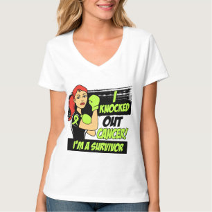 Camiseta Eliminé al cáncer del linfoma de Non-Hodgkins