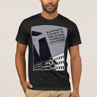 Camiseta Elimine el crimen en los tugurios