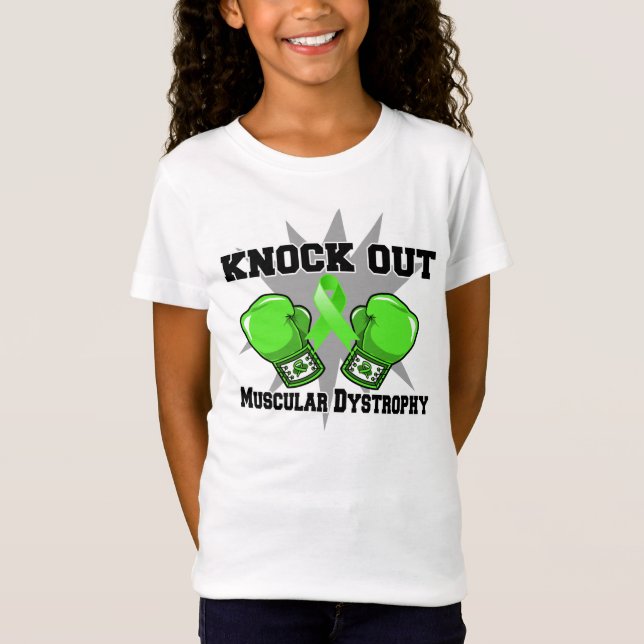 Camiseta Elimine la distrofia muscular (Anverso)