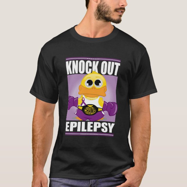 Camiseta Elimine la epilepsia (Anverso)