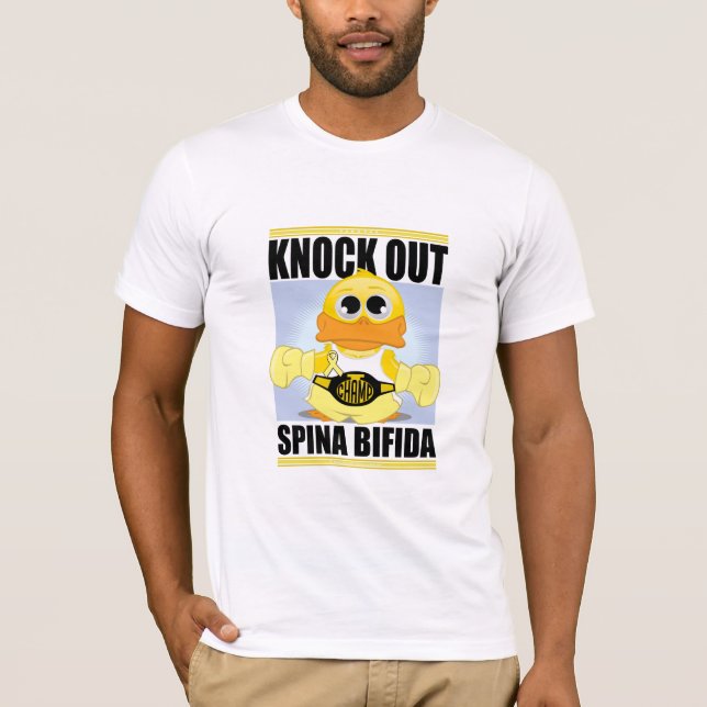 Camiseta Elimine Spina bífido (Anverso)