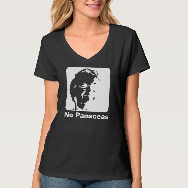 Camiseta Elinor Ostrom "No Panaceas" Tee Shirt (Anverso)