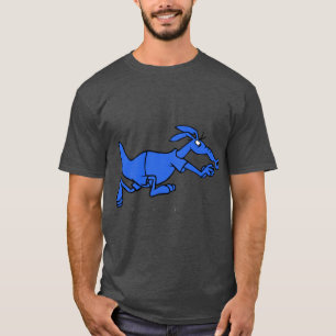 Camiseta Elise Azul retro retro