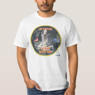 Camiseta elísea del emblema de la estación