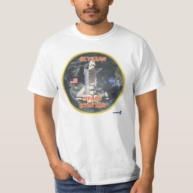 Camiseta elísea del emblema de la estación (Anverso)