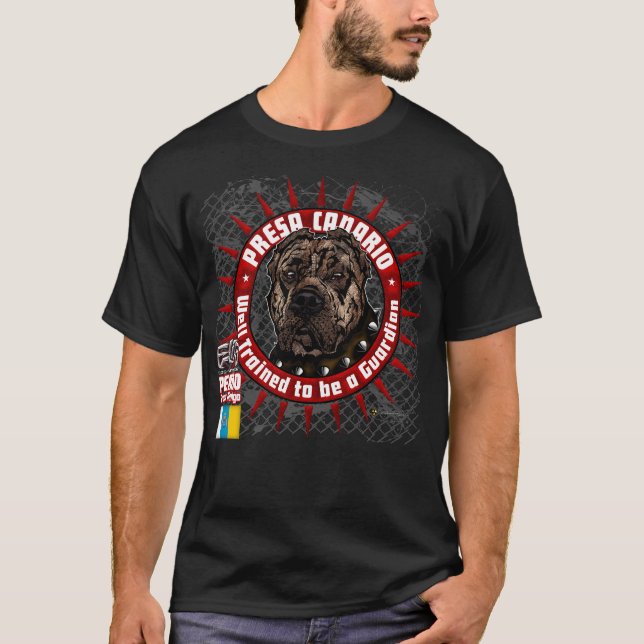 Camiseta Elit Presa Canario - Guardian (Anverso)
