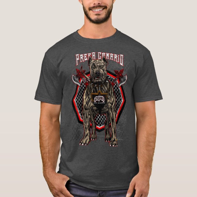 Camiseta Elit Presa Canario - Guerrero del perro (Anverso)
