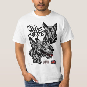 Camiseta ElitE Bull Terrier Thinking Heads