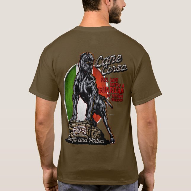 Camiseta ELITE Cane Corso Guradian (Reverso)
