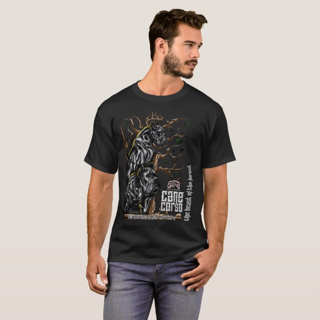 CAMISETA ELITE CANE CORSO TREE (Anverso completo)