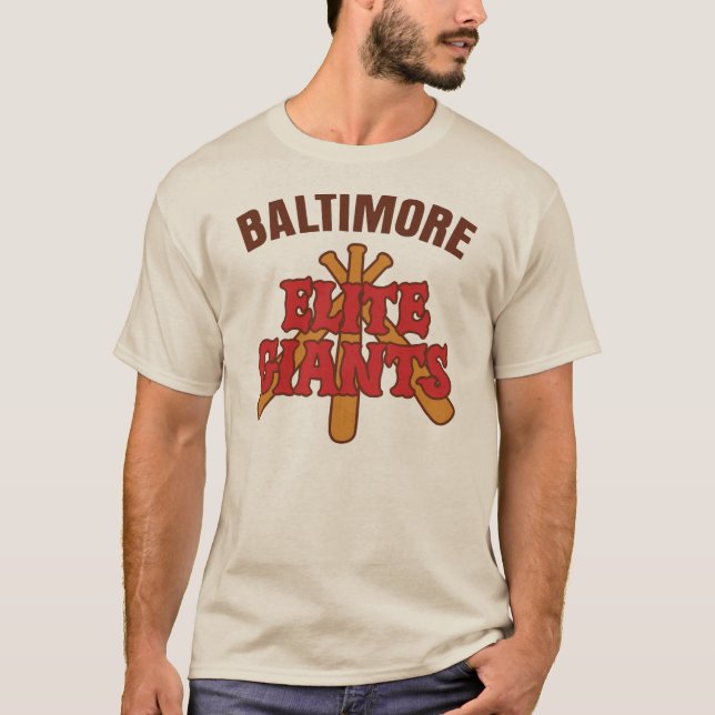Camiseta Élite Giants de Baltimore (Anverso)