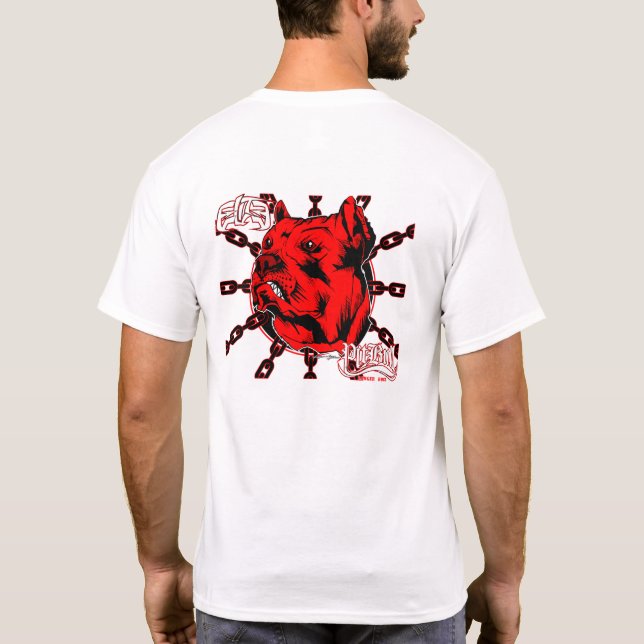 Camiseta ELITE PITBULL Chains (Reverso)
