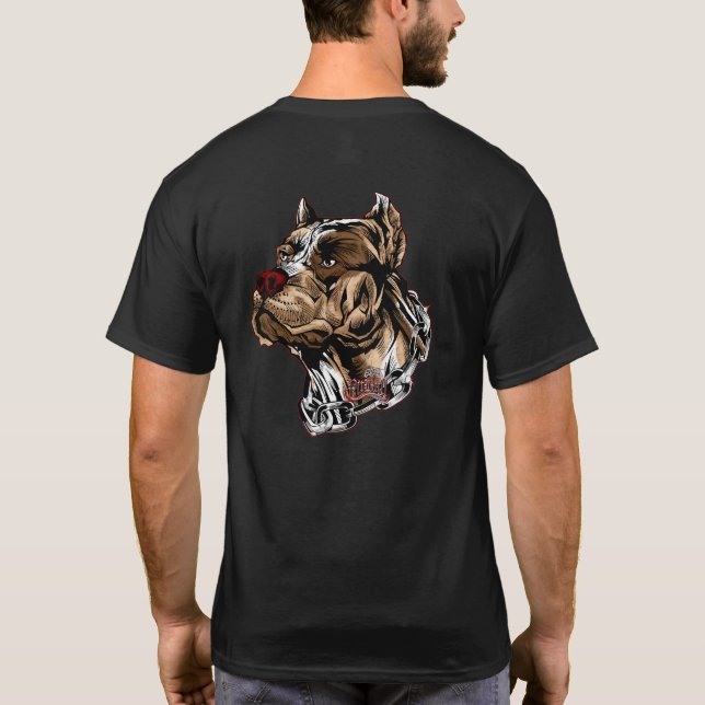 CAMISETA ELITE PITBULL CLASSIC (Reverso)