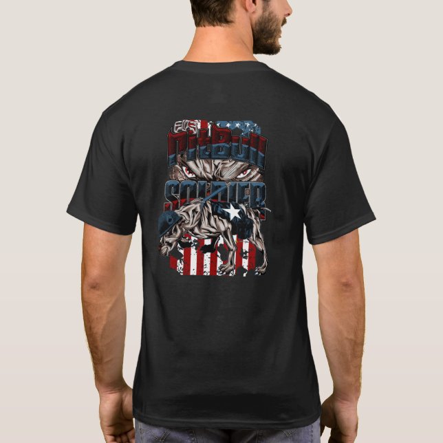 Camiseta ELITE PITBULL Soldado (Reverso)