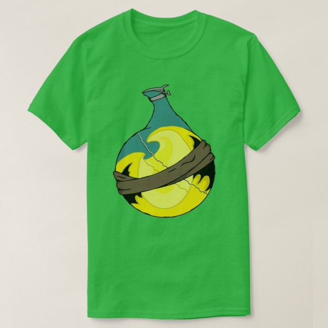 Camiseta Elixer dorado (Diseño del anverso)