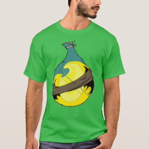 Camiseta Elixer dorado