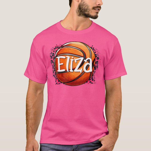 Camiseta Eliza Basketball Custom Name (Anverso)