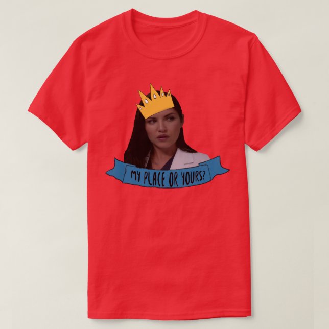 Camiseta Eliza Minnick Mi lugar o el tuyo (Diseño del anverso)
