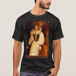 Camiseta Elizabeth Bathory Countess Vampire Goth Graphic 