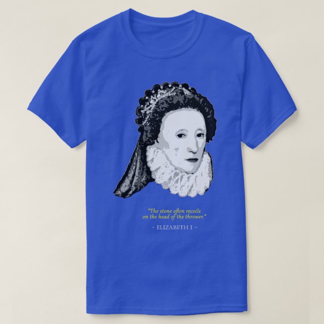 Camiseta Elizabeth I Cita (Diseño del anverso)