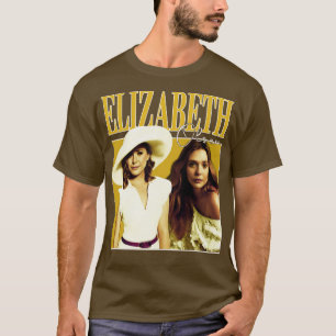 Camiseta Elizabeth Olsen Retro Style