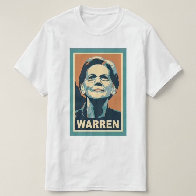 Camiseta Elizabeth Warren (Diseño del anverso)
