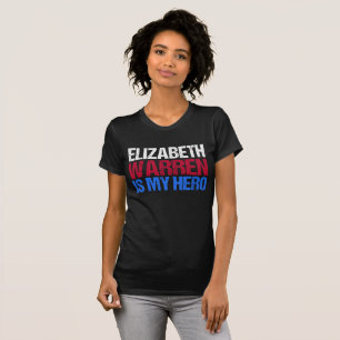 Camiseta Elizabeth Warren es mi héroe