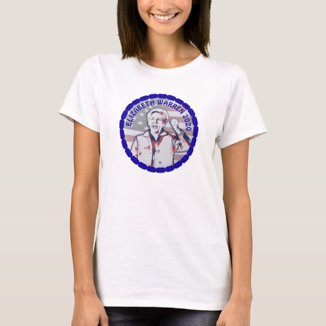 Camiseta Elizabeth Warren para la presentación 2020 (Anverso)