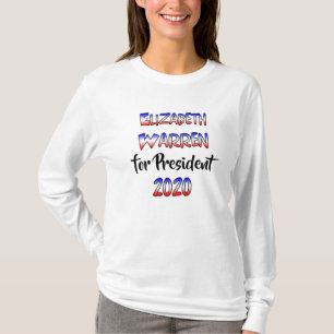 Camiseta Elizabeth Warren para presidente 2020
